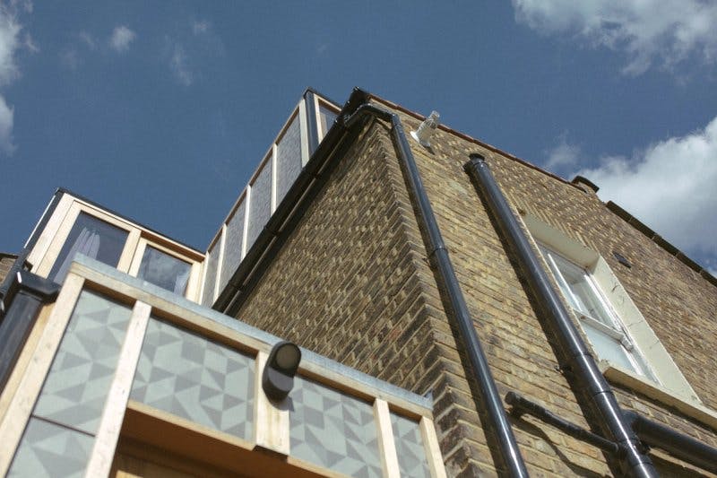External view of extension in Grosvenor Road
