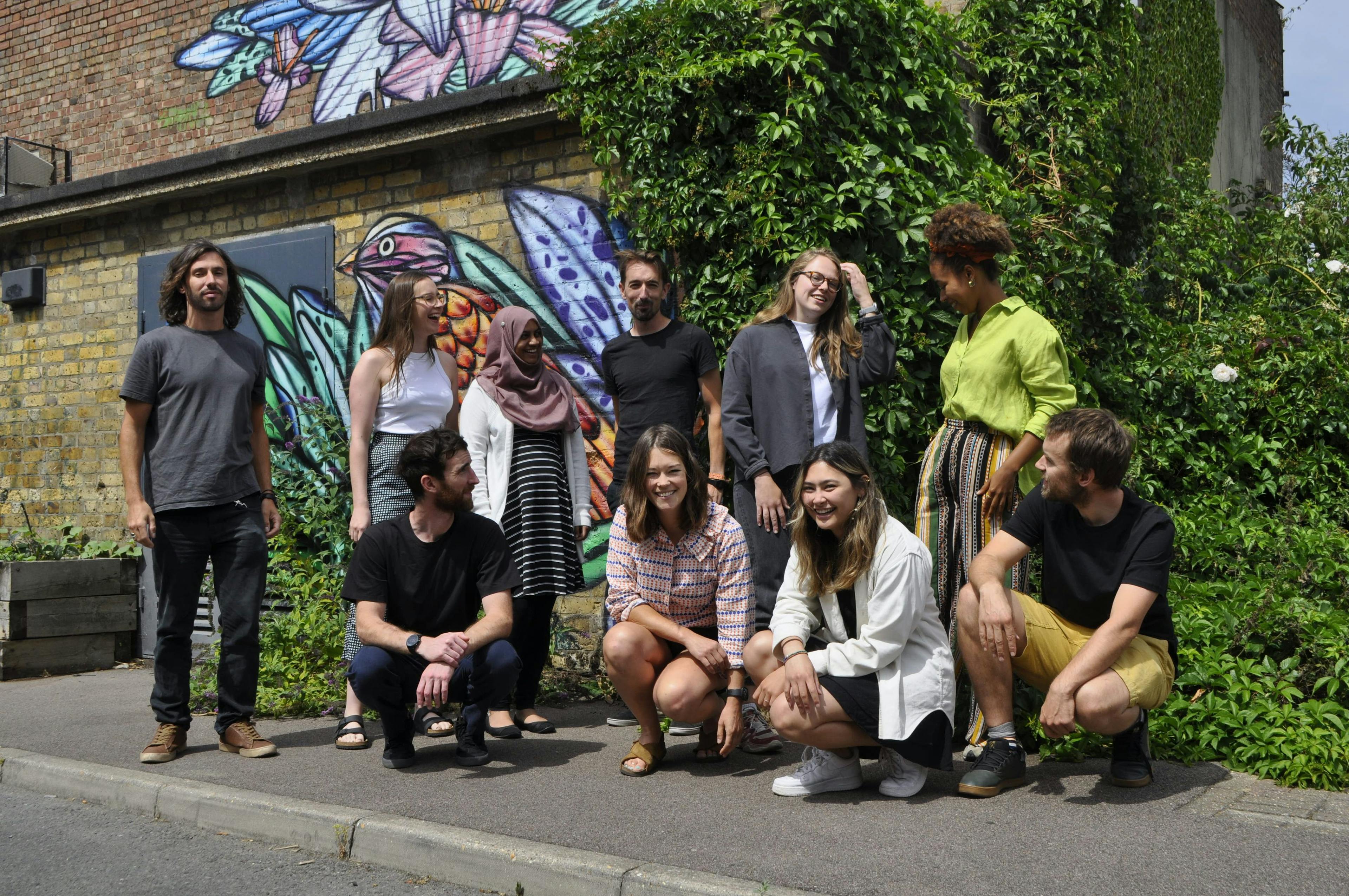 Studio Bark team with greenery in background