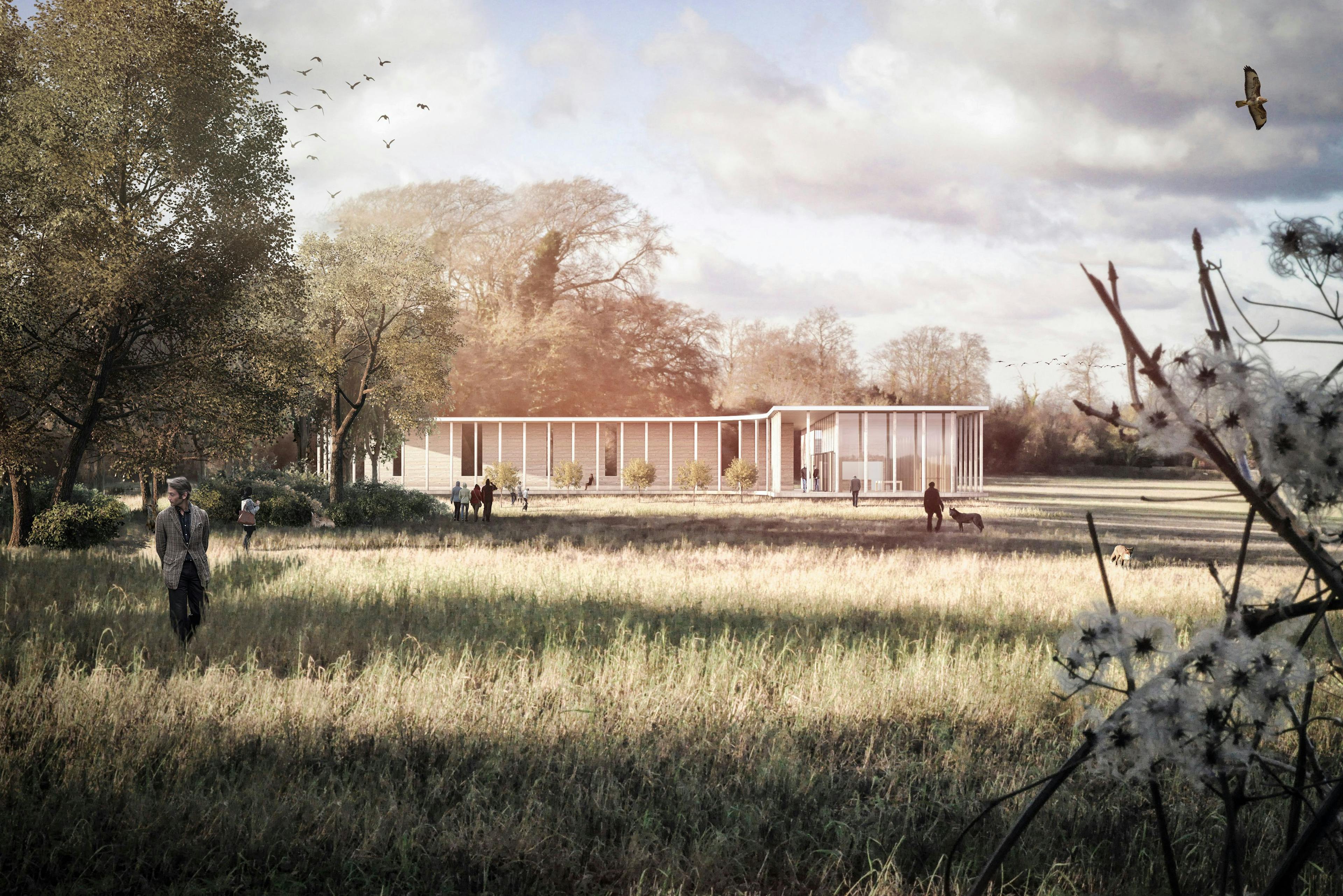 Accessible and sustainable design principles entwine with the site’s woodland context and rural setting