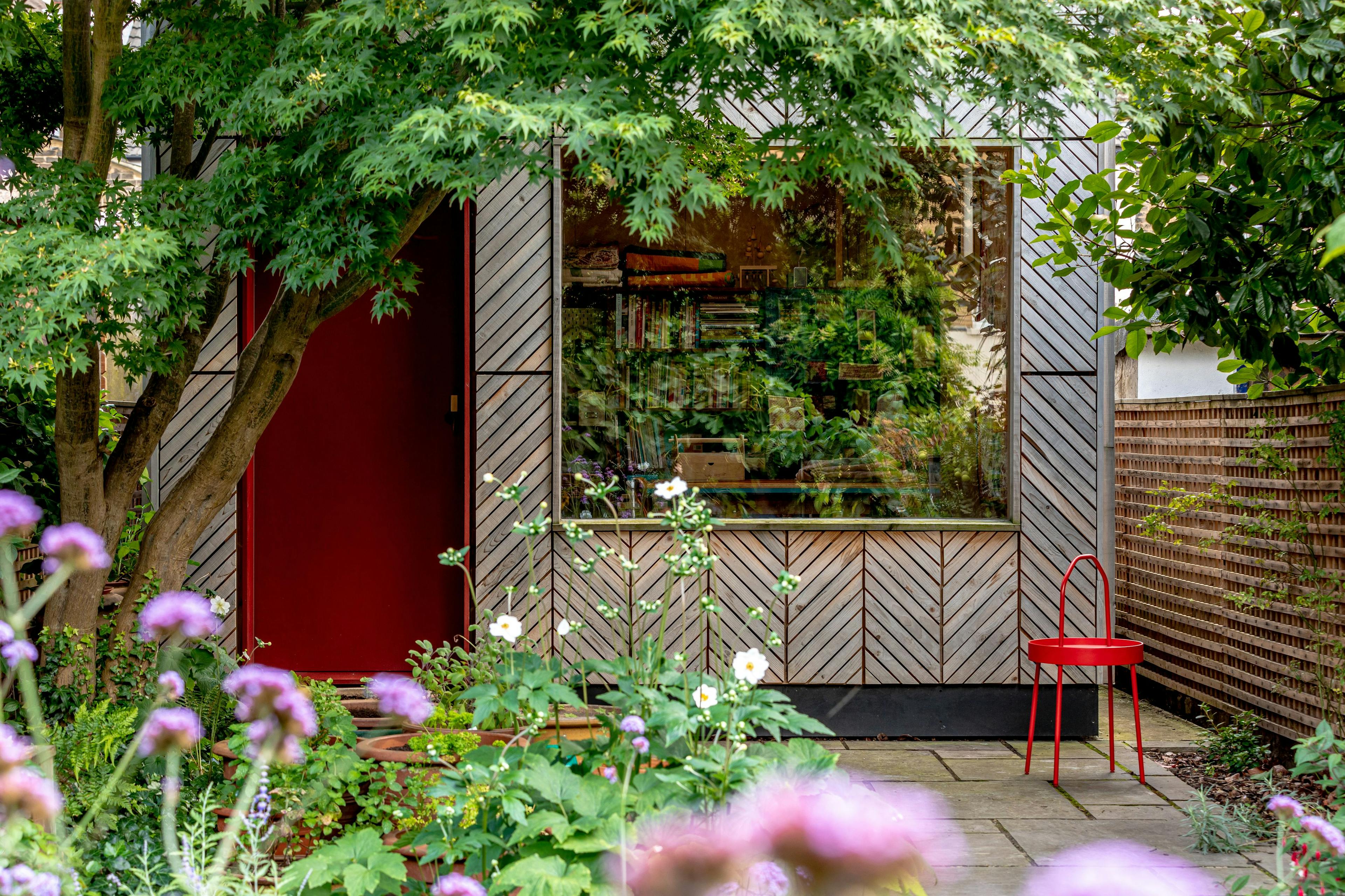 A charming and functional multi-purpose garden studio for a family in East London