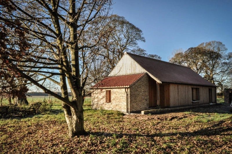 A modern interpretation of a traditional Norfolk barn