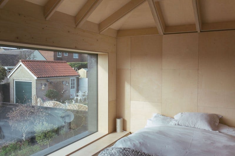 Bedroom extension by Studio Bark